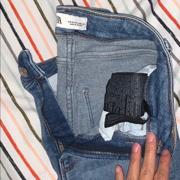 Zara high waisted skinny jeans - Picture 2 of 3